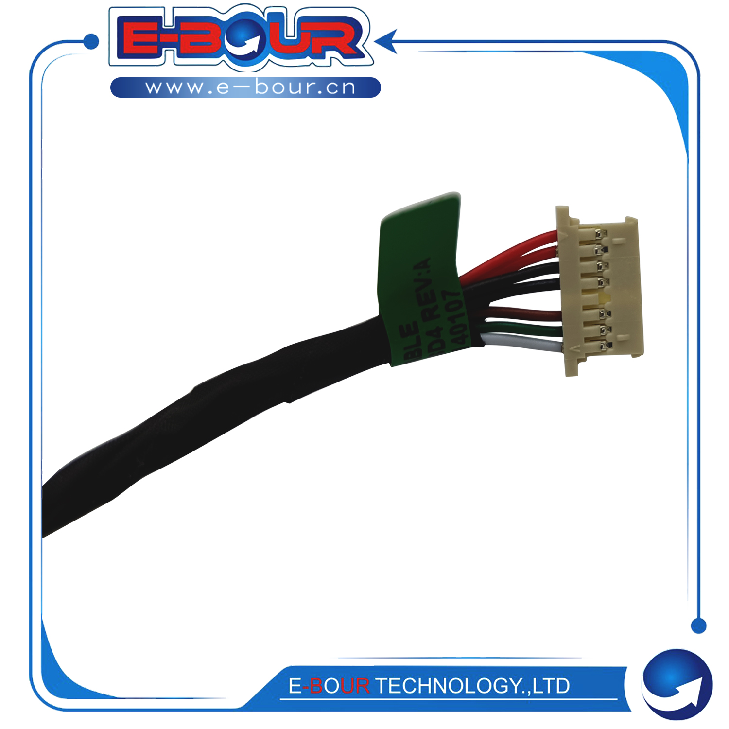 Laptop DC Power Jack Connector for HP Pavilion 15-AF 15-AC 15-AE 15-DA 15-D 15-BN 15-AY 15-AC000 15-AC010NR 250 255 G4 799736-F57 813945-001 DC Adapter with Cable EB726W